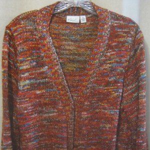 Kim Rogers multi-colored cardigan